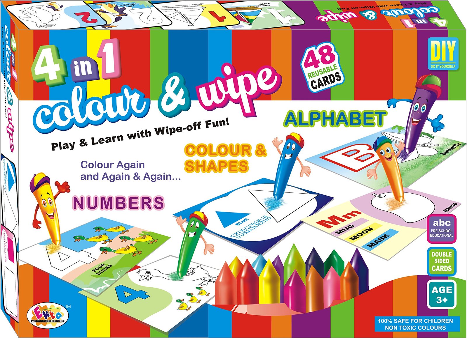 COLOUR & WIPE 4 IN 1