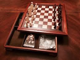 WOODEN CHESS 5 IN 1